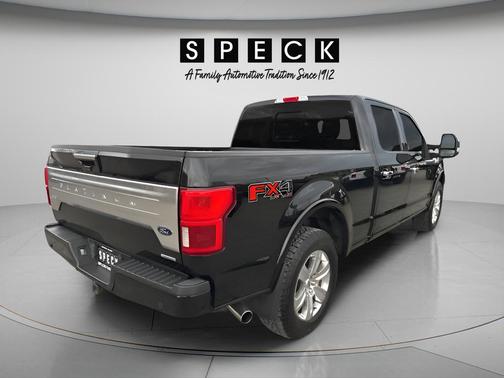 Shadow Black 2018 Ford F-150 Platinum