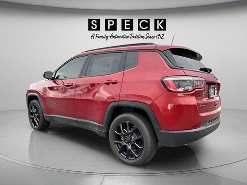 Red 2026 Jeep Compass Latitude