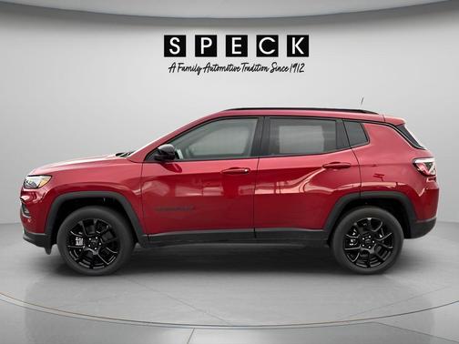 Red 2026 Jeep Compass Latitude