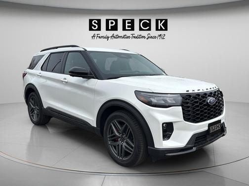 White Metallic 2026 Ford Explorer ST