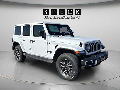 Bright White Clearcoat 2026 Jeep Wrangler Sahara