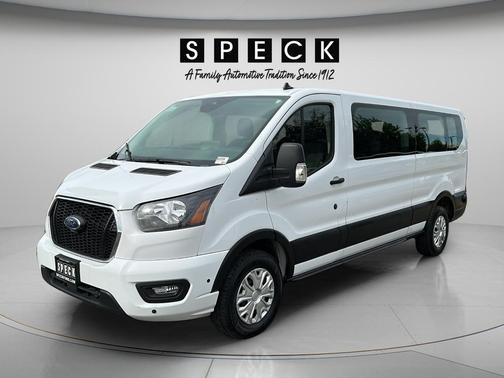 Oxford White 2024 Ford Transit-350 XLT
