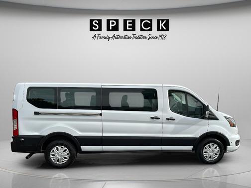 Oxford White 2024 Ford Transit-350 XLT