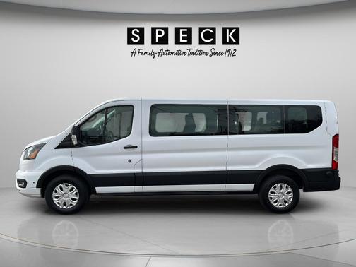 Oxford White 2024 Ford Transit-350 XLT