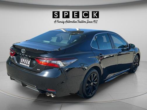 Midnight Black Metallic 2024 Toyota Camry SE Nightshade