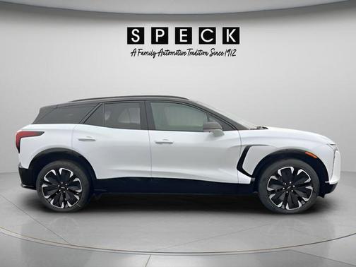 Polar White 2026 Chevrolet Blazer EV RS