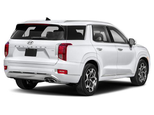 Hyper White 2021 Hyundai PALISADE Calligraphy