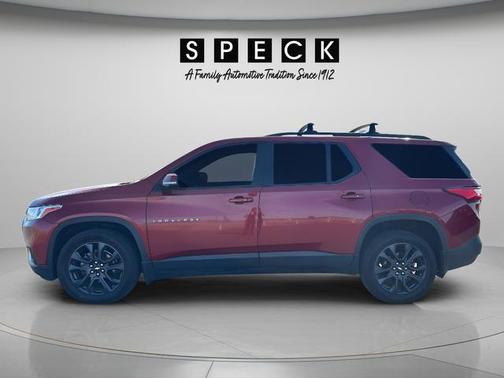 Cajun Red Tintcoat 2020 Chevrolet Traverse RS