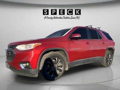 Cajun Red Tintcoat 2020 Chevrolet Traverse RS