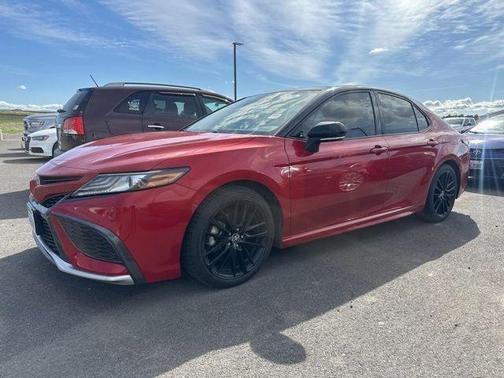 Red 2021 Toyota Camry XSE