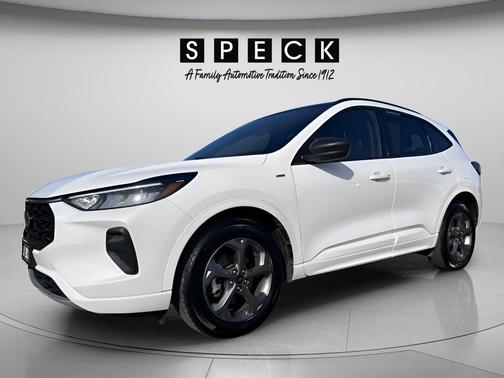 White Metallic 2023 Ford Escape ST-Line