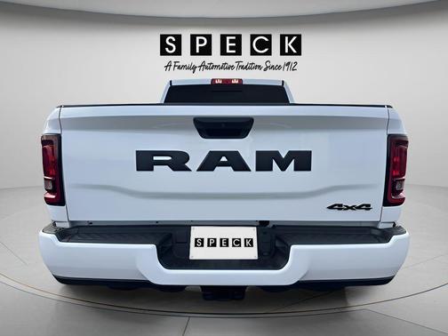 Bright White Clearcoat 2026 RAM 2500 Black Express