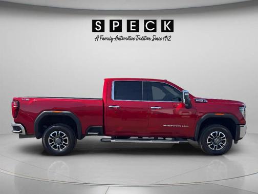 Volcanic Red 2024 GMC Sierra 2500 SLT