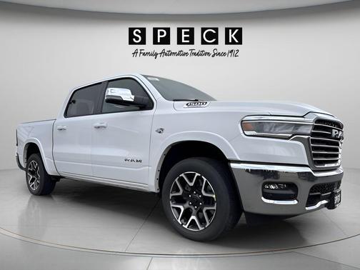 Bright White Clearcoat 2026 RAM 1500 Laramie