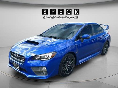 Blue 2017 Subaru WRX STI Base