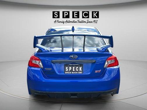 Blue 2017 Subaru WRX STI Base