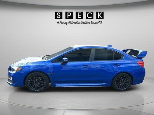 Blue 2017 Subaru WRX STI Base