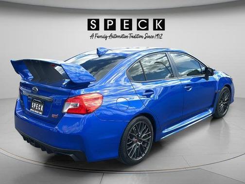 Blue 2017 Subaru WRX STI Base