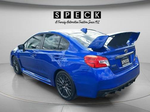 Blue 2017 Subaru WRX STI Base