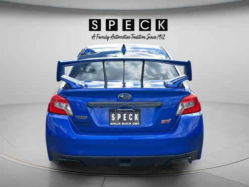 Blue 2017 Subaru WRX STI Base