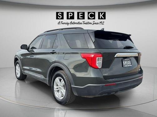 Forged Green Metallic 2022 Ford Explorer XLT