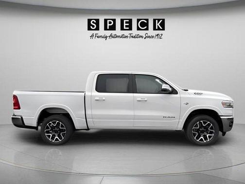 Bright White Clearcoat 2026 RAM 1500 Laramie