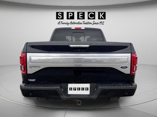 Shadow Black 2016 Ford F-150 Platinum