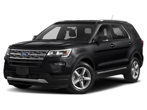 Shadow Black 2018 Ford Explorer Platinum