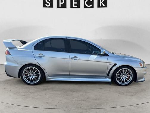 Apex Silver Metallic 2011 Mitsubishi Lancer Evolution GSR