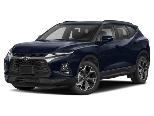 Red 2021 Chevrolet Blazer RS