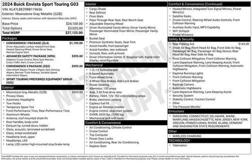 2024 Buick Envista Sport Touring FWD