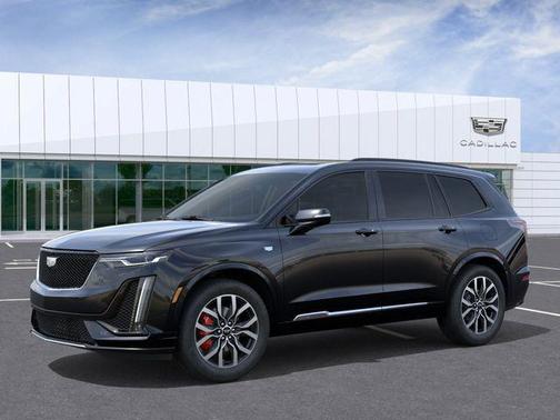 Stellar Black Metallic 2025 Cadillac XT6 Sport AWD