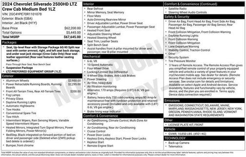 2024 Chevrolet Silverado 2500 LTZ