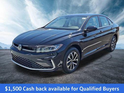 Deep Black Pearl 2026 Volkswagen Jetta 1.4T S