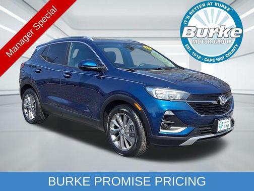 Deep Azure Metallic 2021 Buick Encore GX Select