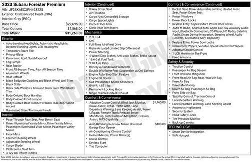 2023 Subaru Forester Premium