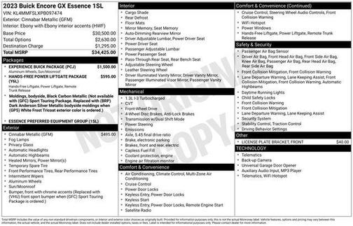 2023 Buick Encore GX Essence