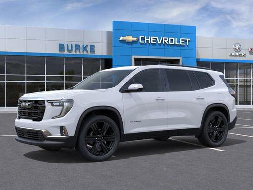 Glacier White Tricoat 2026 GMC Acadia Elevation AWD