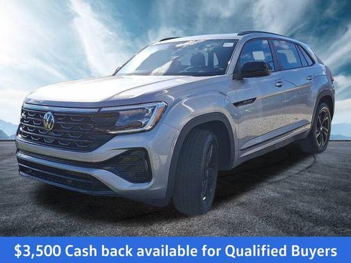 silver mist metallic 2026 Volkswagen Atlas Cross Sport 2.0T SEL
