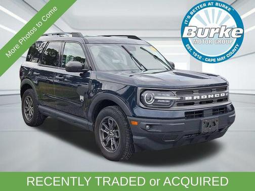 Alto Blue Metallic Tinted Clearcoat 2021 Ford Bronco Sport Big Bend
