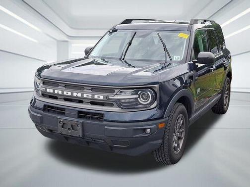 Alto Blue Metallic Tinted Clearcoat 2021 Ford Bronco Sport Big Bend