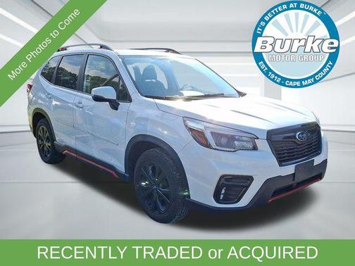 Crystal White Pearl 2021 Subaru Forester Sport