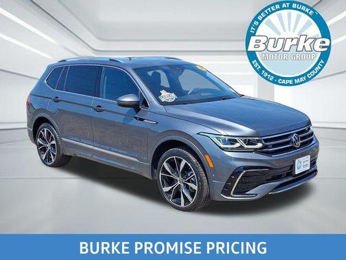 Silver 2022 Volkswagen Tiguan 2.0T SEL R-Line 4MOTION