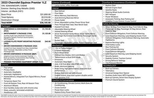 2023 Chevrolet Equinox Premier w/1LZ