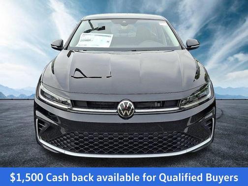 Deep Black Pearl 2026 Volkswagen Jetta 1.4T SEL