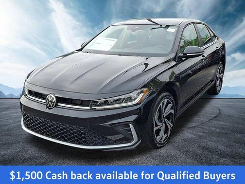 Deep Black Pearl 2026 Volkswagen Jetta 1.4T SEL