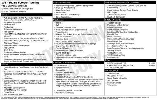 2023 Subaru Forester Touring