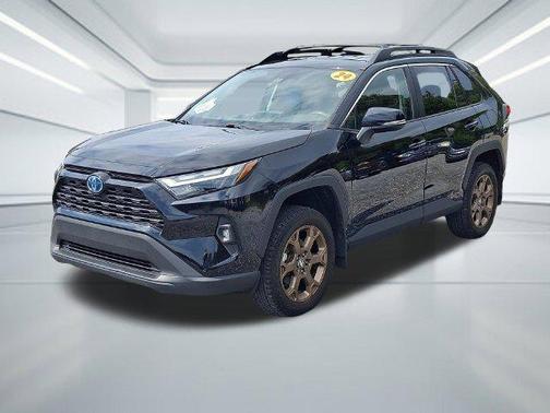 Midnight Black Metallic 2024 Toyota RAV4 Hybrid Woodland Edition