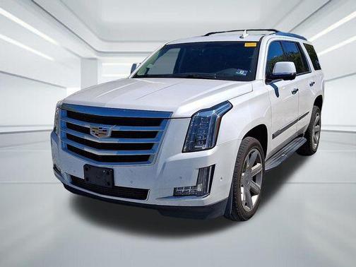 Crystal White Tricoat 2019 Cadillac Escalade Luxury