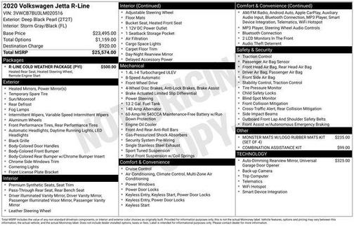 2020 Volkswagen Jetta 1.4T S